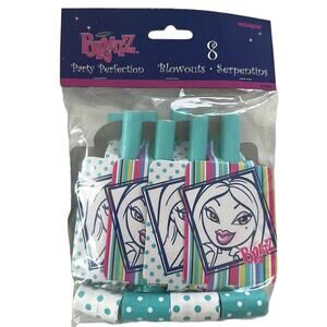 Bratz Birthday Party Blowouts Noisemakers Vintage Y2K 8 Pack New Multiples Avail